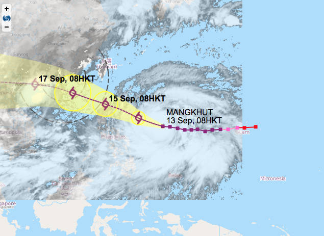 Macau government warns typhoon Mangkhut as serious as Hato