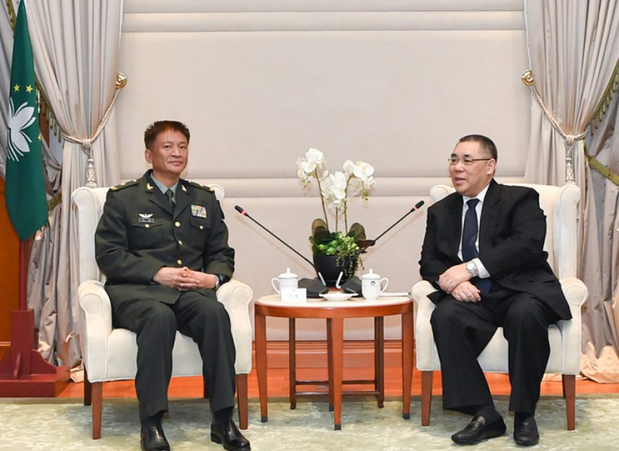 Macau PLA Garrison commander transferred to Guangzhou