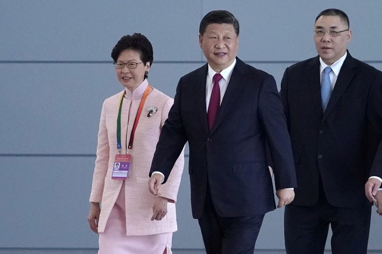 China´s President Xi Jinping announced the opening of the Hong Kong-Zhuhai-Macau Bridge