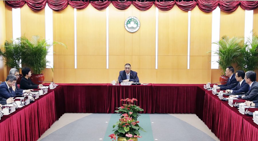 Chui briefs top officials on Xi speech
