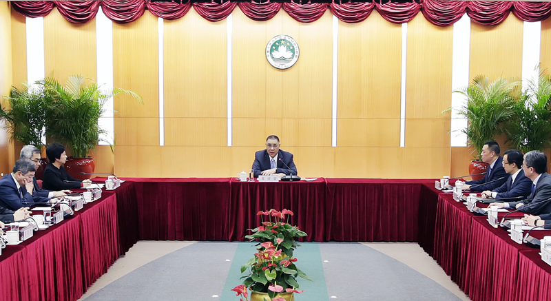 Chui briefs top officials on Xi speech