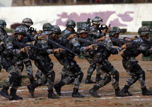 PLA troops from Hong Kong and Macau joined military exercises in Malaysia