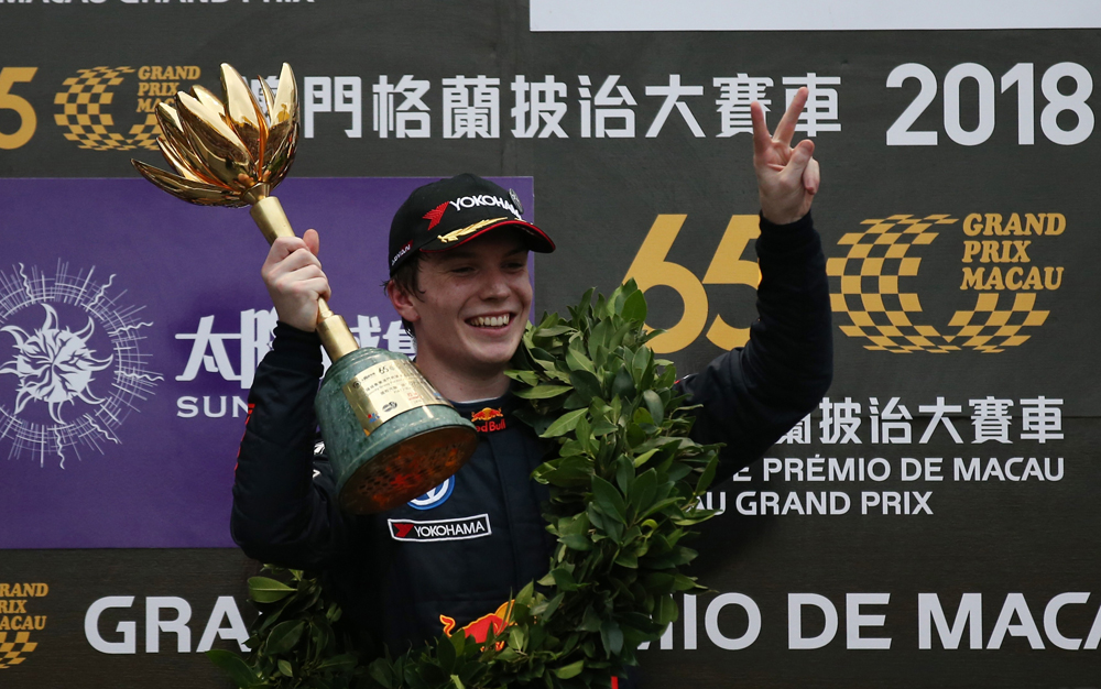 British driver Don Ticktum scores second Macau Formula 3 victory in crash-marred race