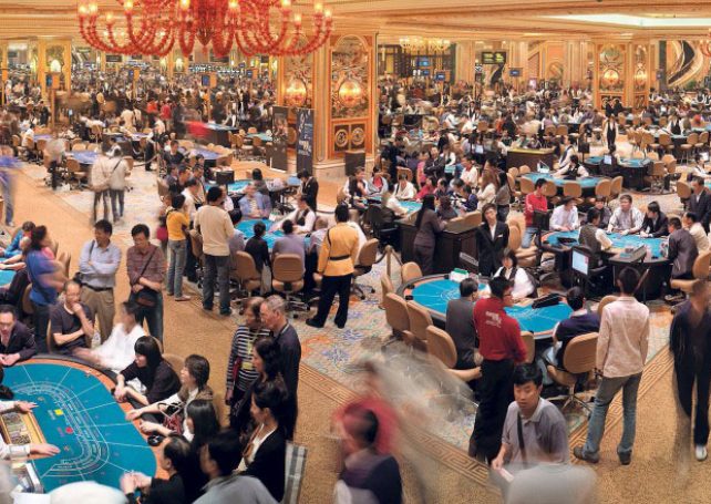 Macau casinos revenue up 2.6 percent in October