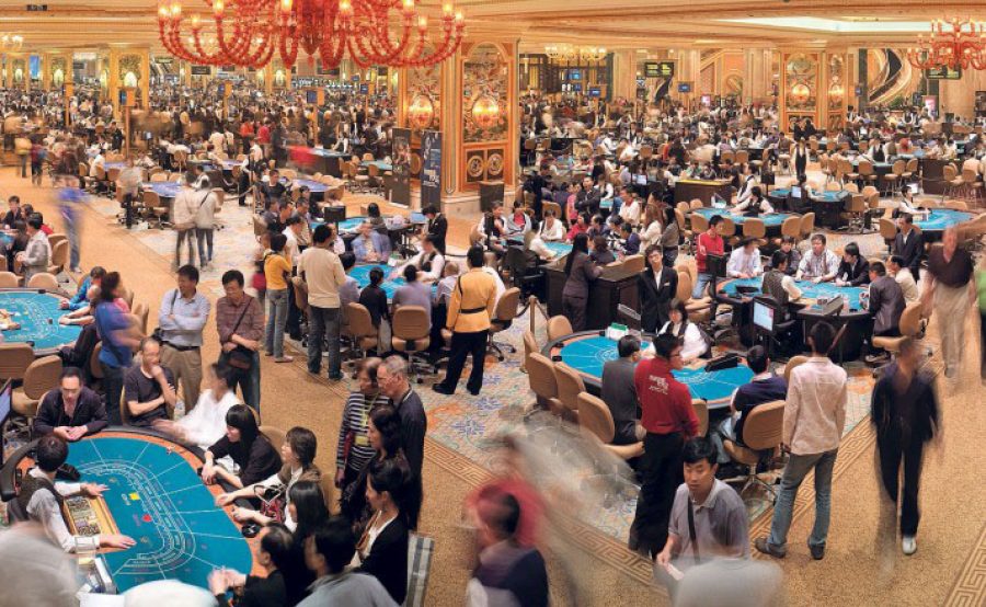 Macau casinos revenue up 2.6 percent in October