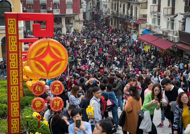 Macau receives 28.9 million visitors from January to October