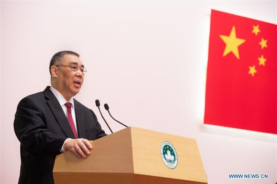 Macau to further integrate into national development: chief executive