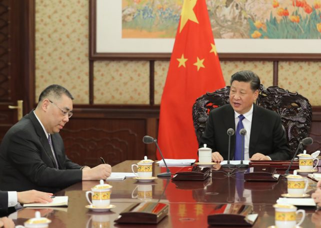 Xi ‘fully endorses’ work by Chui and local govt