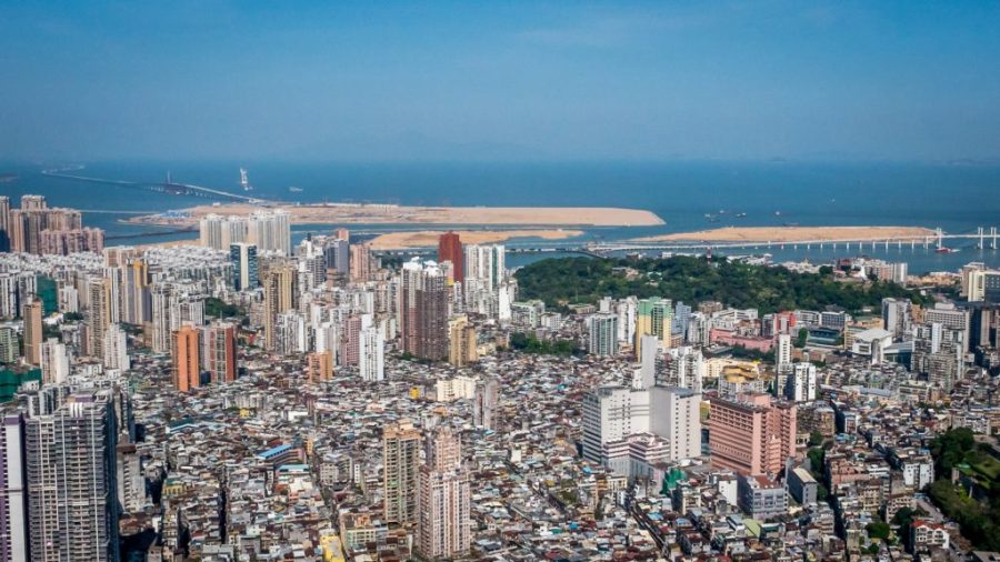 Macau land area grows by over 1/3 since 1999