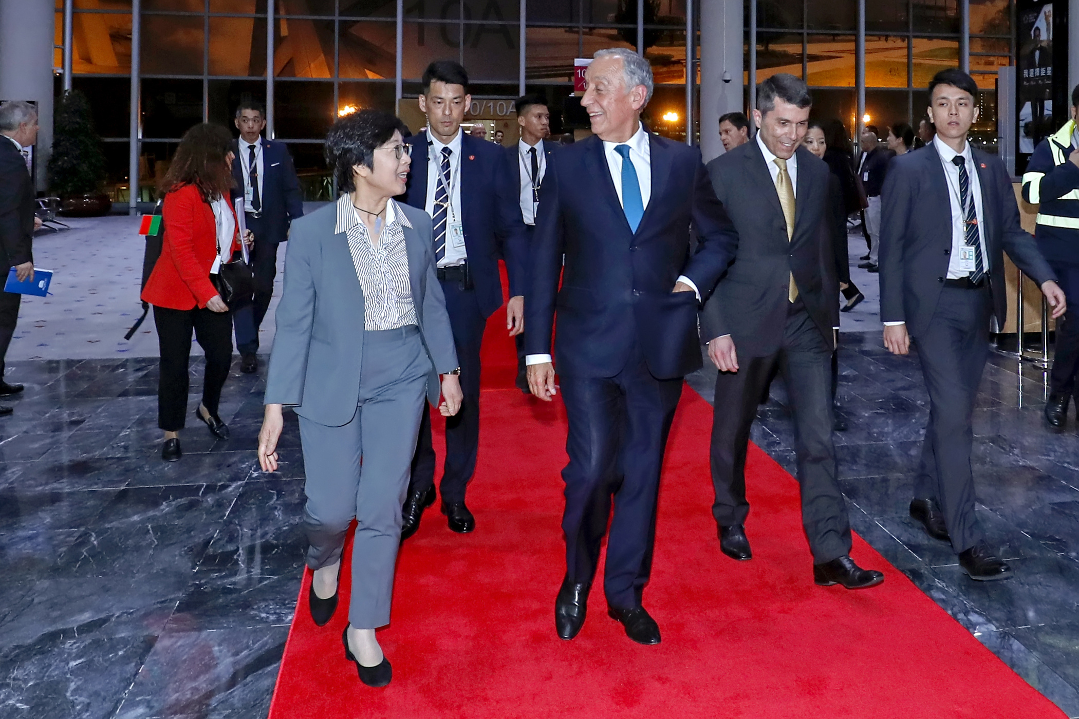 Portuguese President Marcelo Rebelo de Sousa in Macau