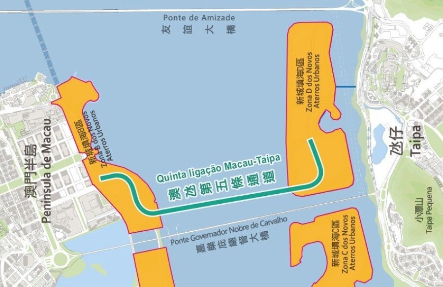 Environmental impact of an underwater tunnel between Macau and Taipa in public consultation