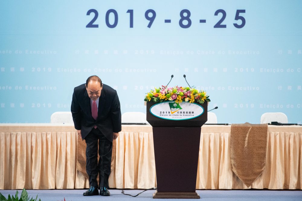 Ho Iat Seng elected Macau’s Chief Executive-designate