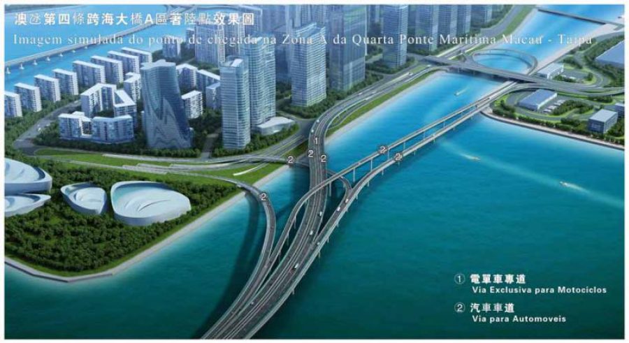 4th Macau-Taipa bridge to cost up to MOP 6.79 billion