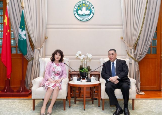 Chui keen to strengthen ties with Japan