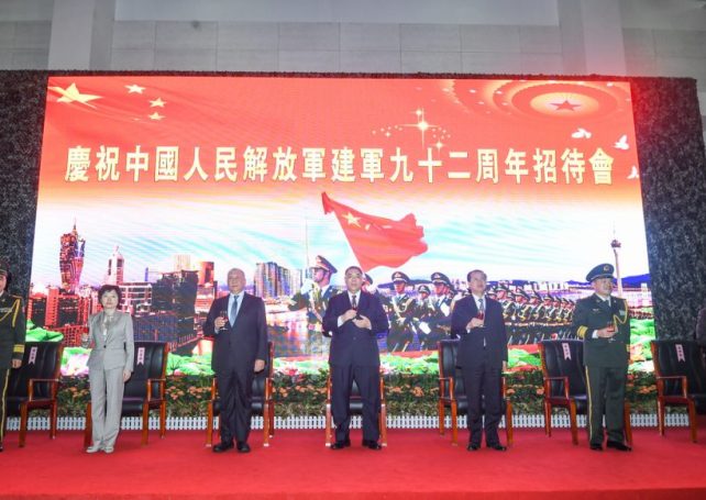 PLA garrison vows to ‘unswervingly’ protect Macau