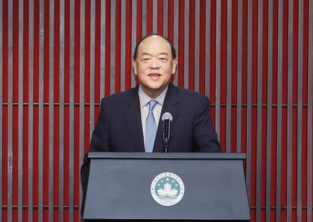 Ho vows Macau to continue ‘One Country, Two Systems’ with local characteristics