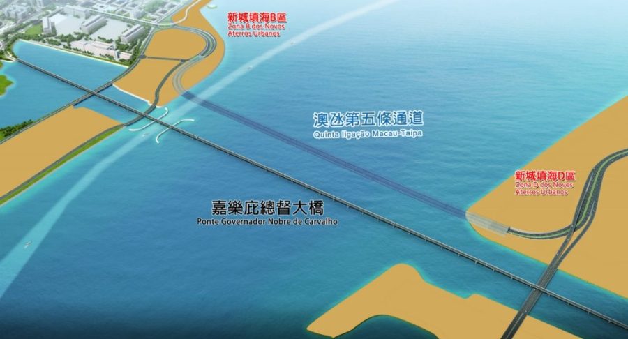 Government collects views on eco-assessment of Macau-Taipa tunnel