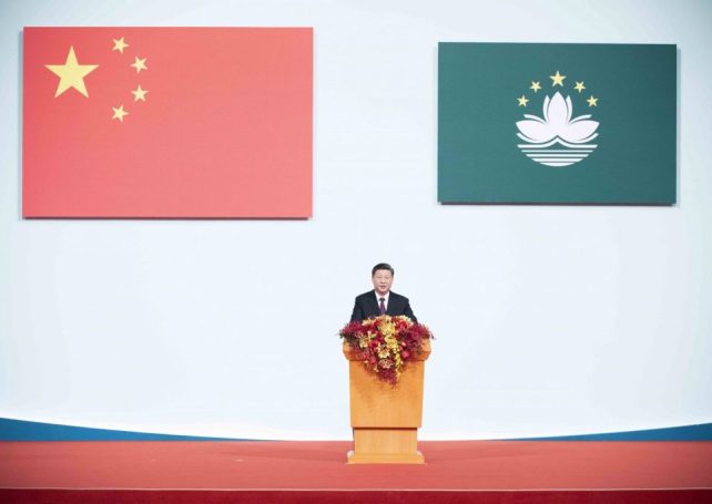 Xi says Macau, HK issues are nation’s ‘internal matters’, no external forces can ‘dictate things to us’