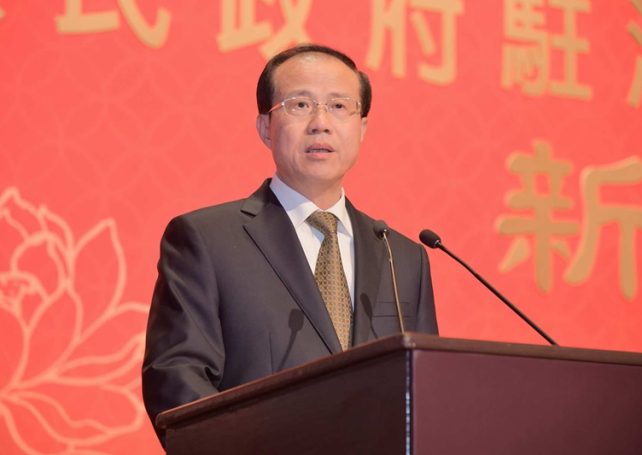 Liaison chief urges Macau to keep strong confidence in ‘One Country, Two Systems’