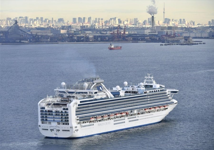 2 local seniors quarantined on cruise ship off Yokohama