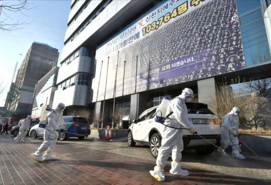 Anyone arriving from South Korea must go into quarantine from Wednesday