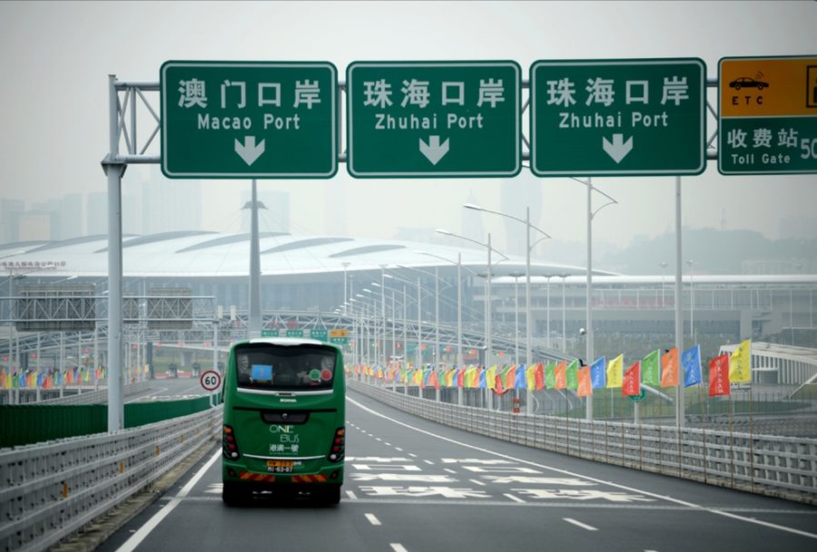 Hong Kong-Macau delta bridge bus link suspended over COVID-19 threat (Update)