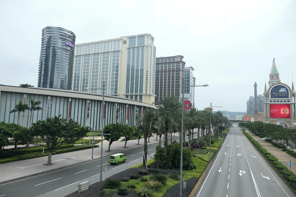 Macau gaming revenue falls 80% in March