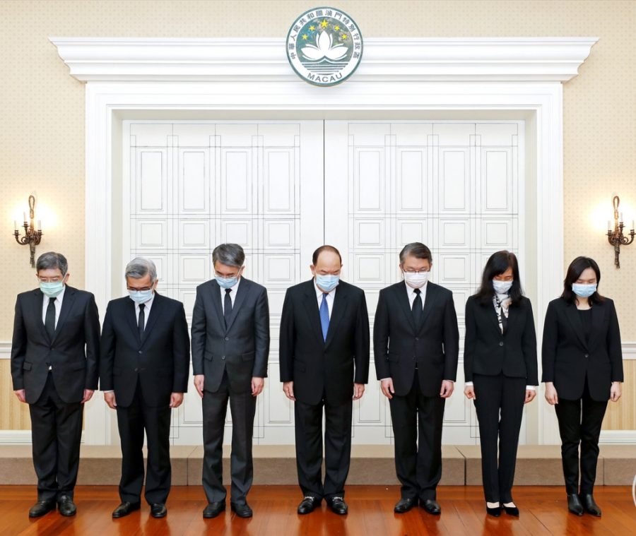 Macau observes 3-minute silence for COVID-19 victims