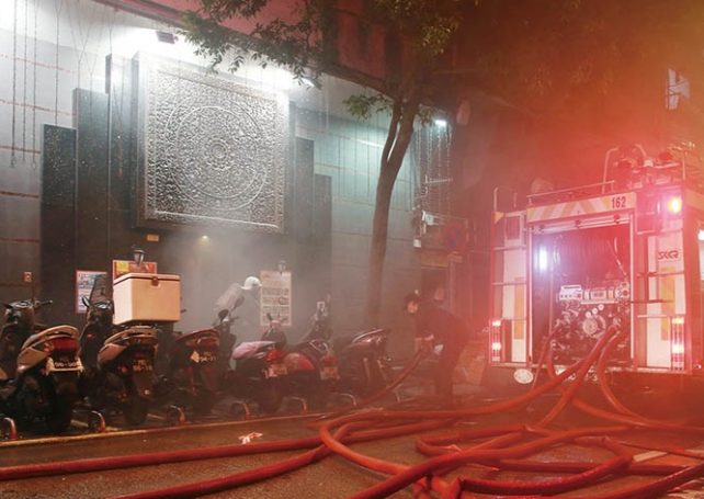 Thai restaurant kitchen gutted by fire