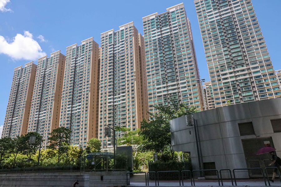 Residential property price index edges up slightly