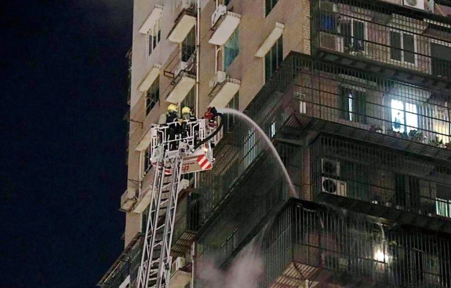 Blaze in residential high-rise brought under control in 30 minutes