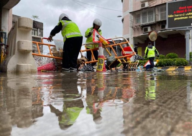 Macao spared major damage during Typhoon Higos