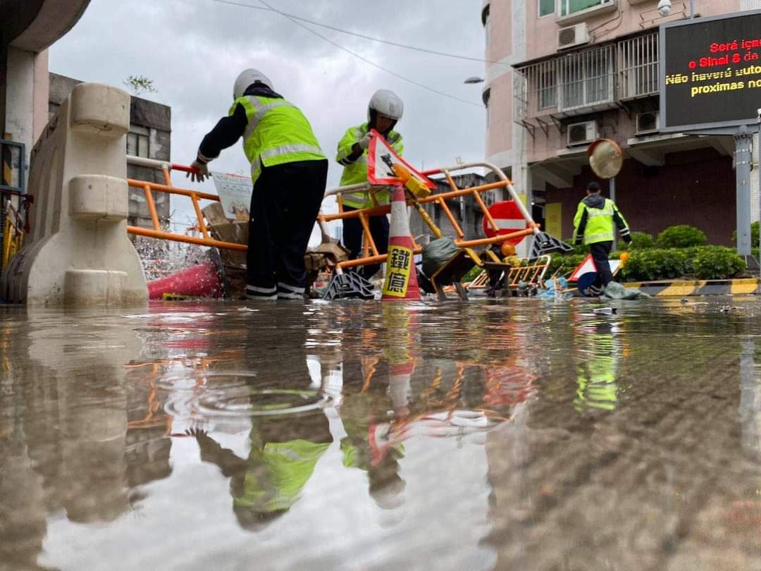 Macao spared major damage during Typhoon Higos