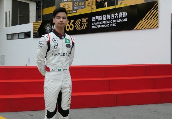 Charles Leong win F4 race in MGP
