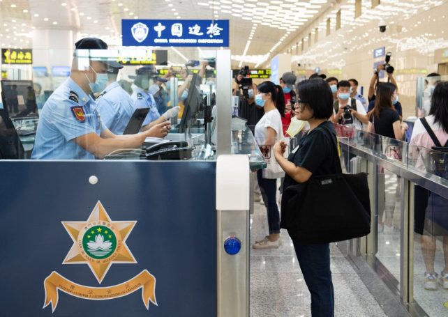 New restrictions for residents of mainland China, Hong Kong and Taiwan