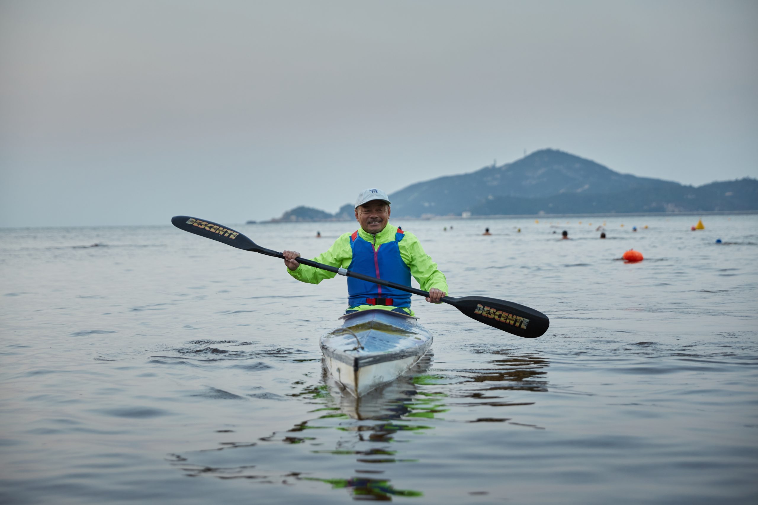 Macao Winter Swimming Club 's Executive Mun Hong Cheong 