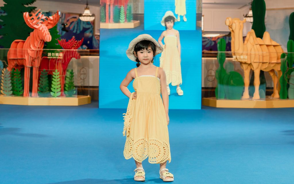 Kids fashion show at the Londoner Macao