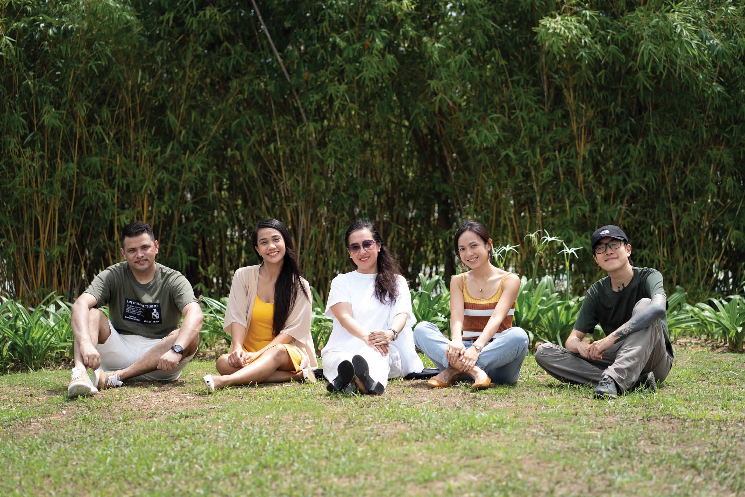 From left: Ram Bahadur Kutal Chhetri, Sheena Flor Tamayo, Ada Lo, Vivi Cheung and Delic Tang | Photo by Denzel Calangi