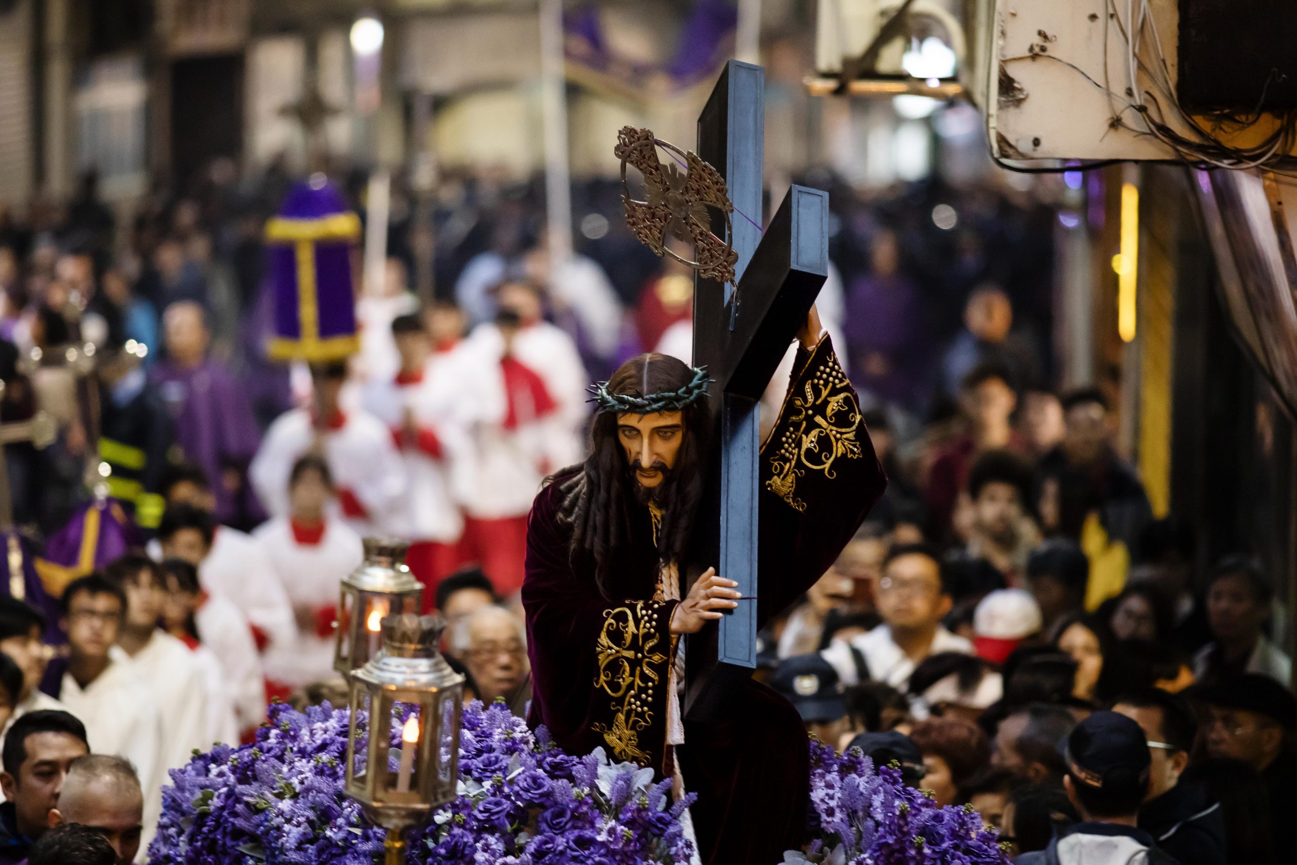 The Procession of the passion of our Lord, the God Jesus, has also been on the inventory for the past three years - Photo by Eduardo Martins