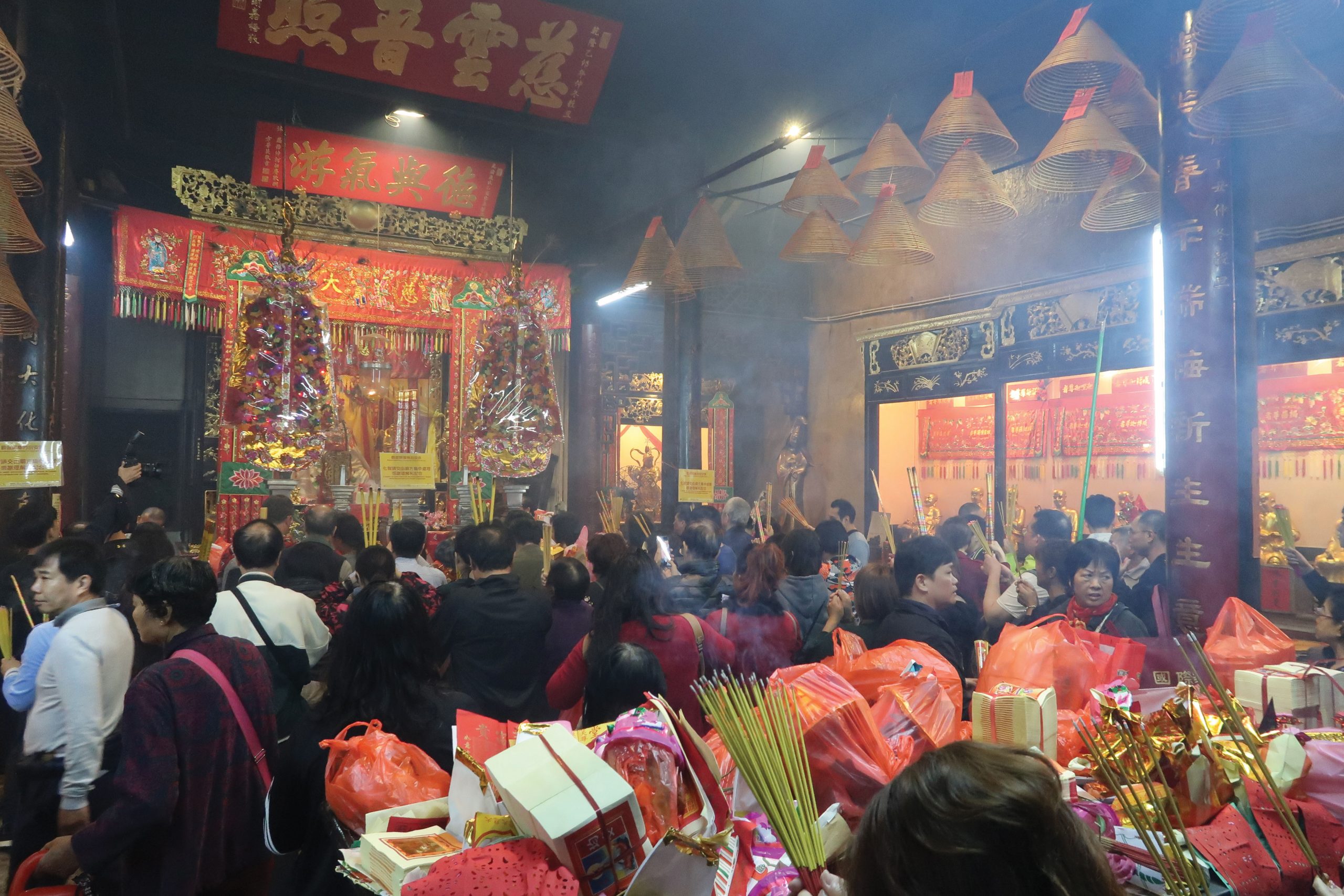 Opening of Kun Iam’s Treasury - Photo courtesy of the Cultural Affairs Bureau