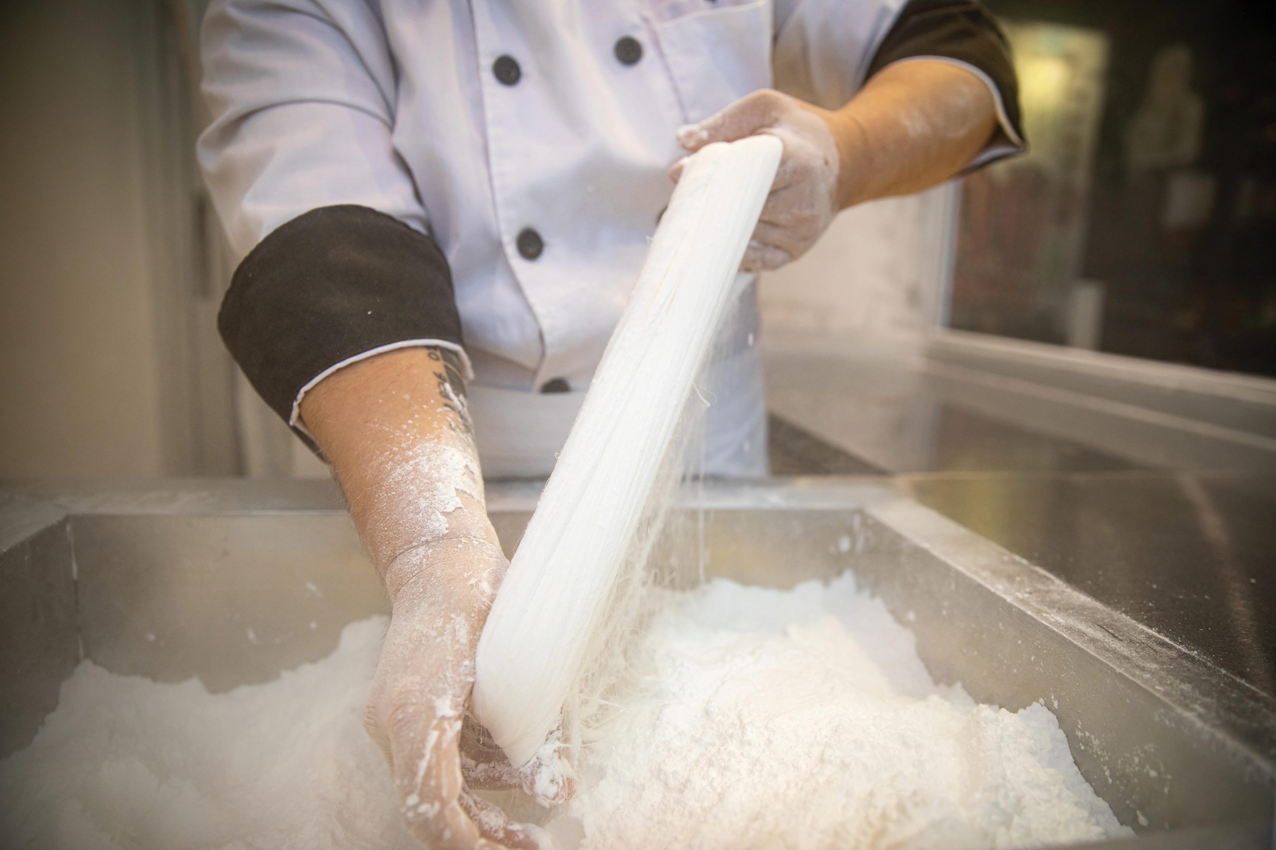 Confection of Dragonbread Candy - Photo courtesy of the Cultural Affairs Bureau 