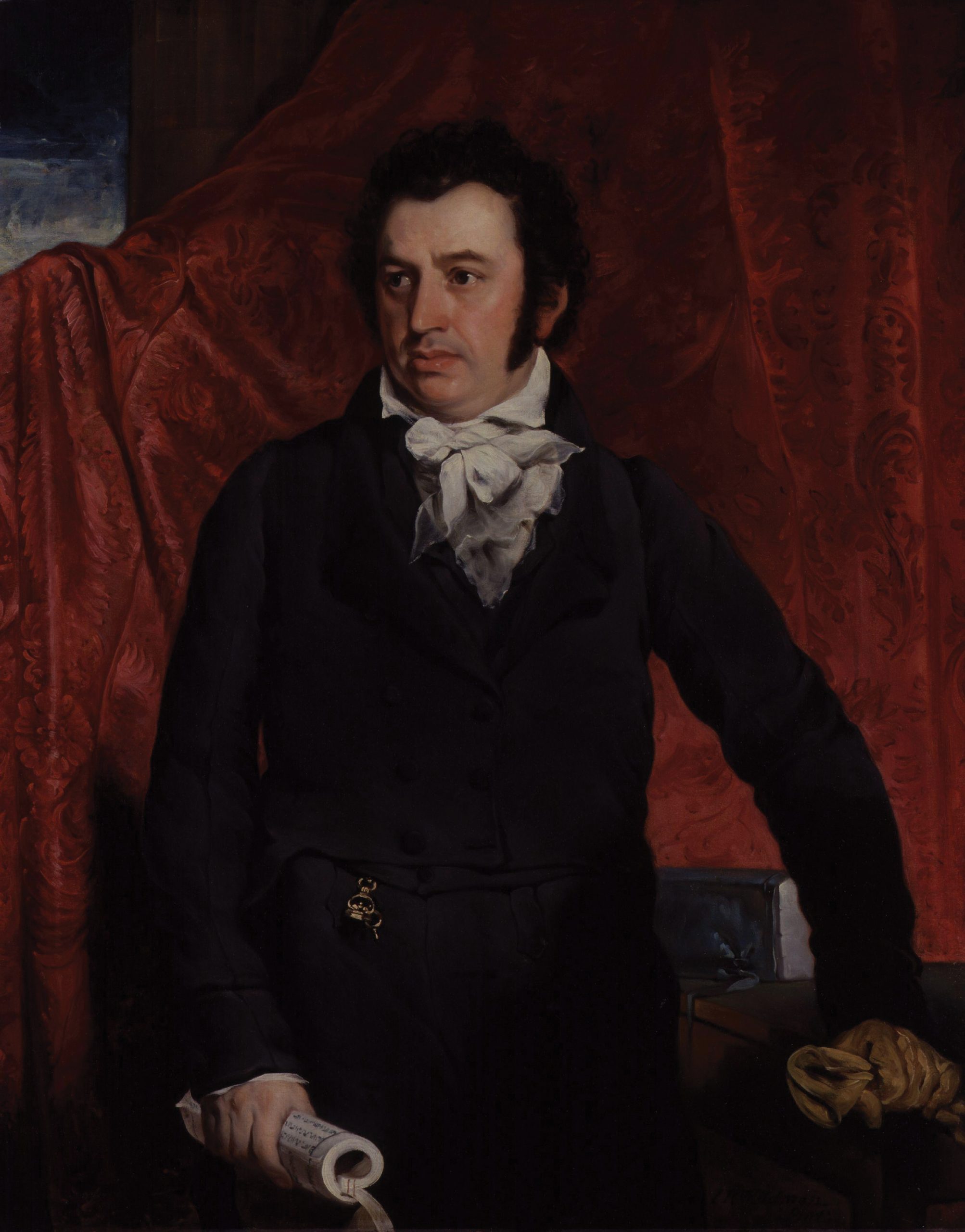 Robert Morrison - Painting by John Richard Wildman