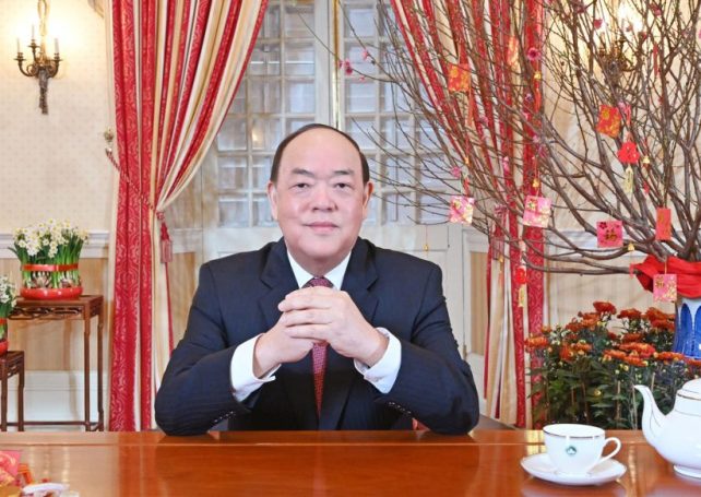 Ho Iat Seng’s CNY message praises Macao’s fight against Covid-19