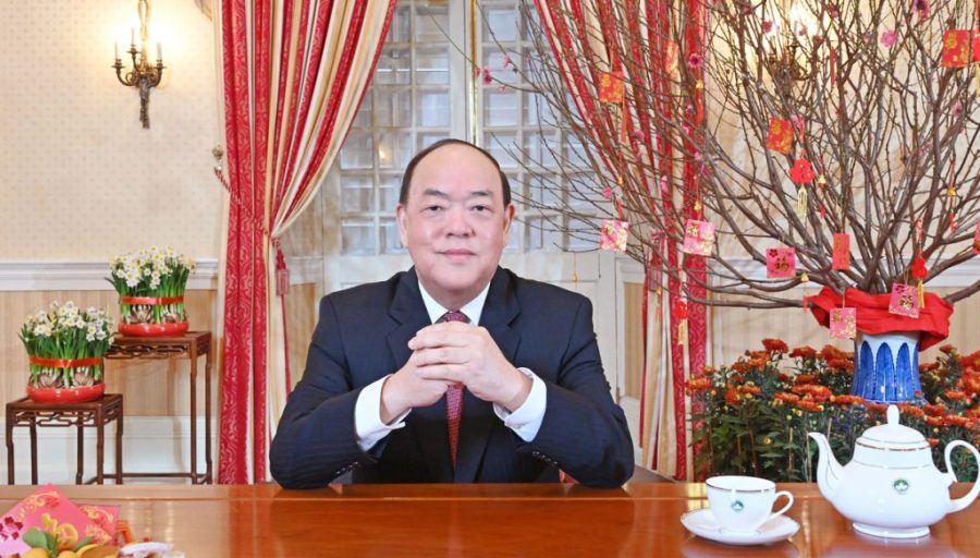 Ho Iat Seng’s CNY message praises Macao’s fight against Covid-19