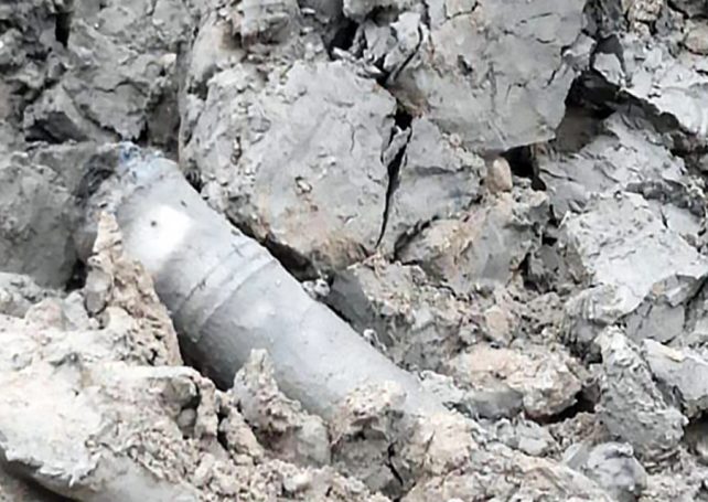 Two more cannons dug up at Galaxy construction site