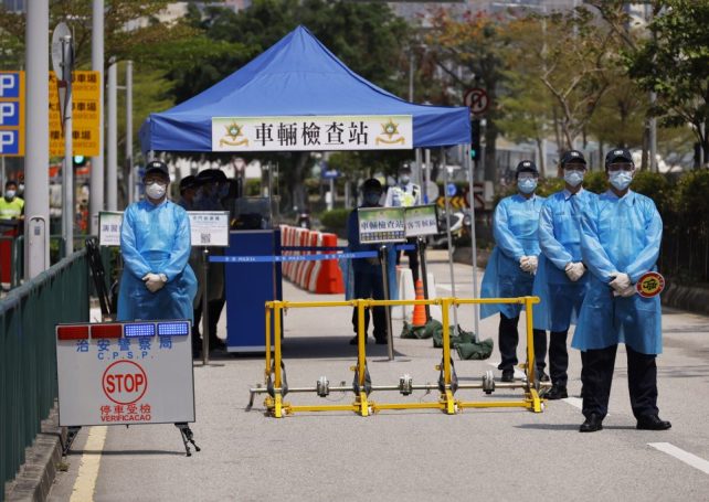 Emergency services simulate lockdown in Coloane’s Seac Pai Van public housing estate