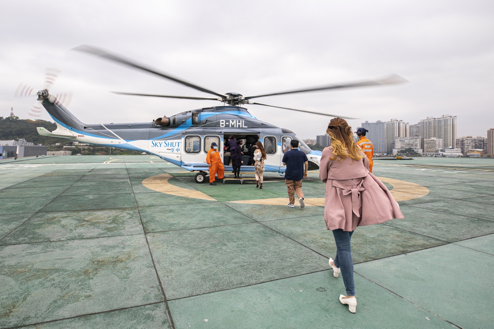 Demand outstrips supply for promo helicopter trips