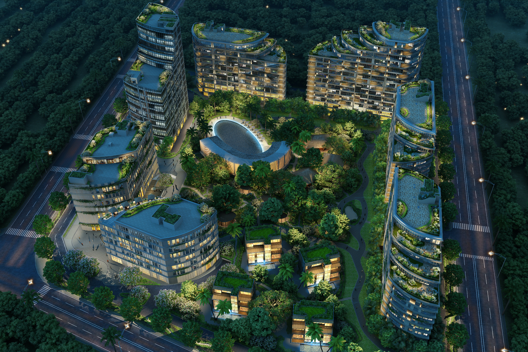 Serensia Woods in Hengqin: high life in the woods