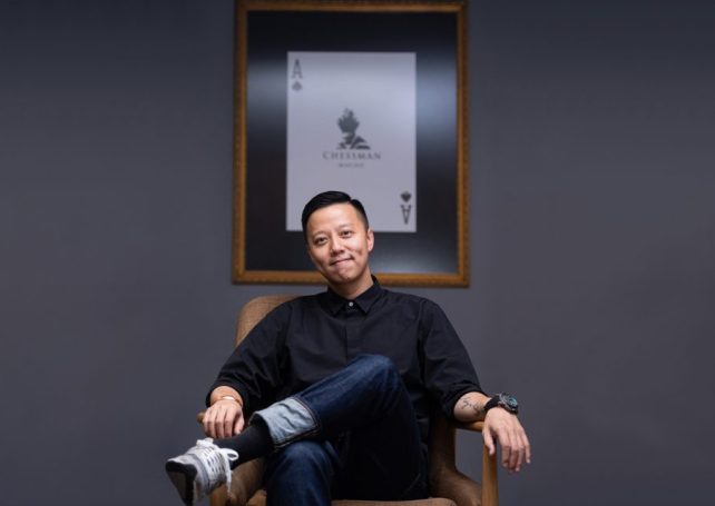 Music Man: Jones Chong, co-founder of Chessman Entertainment, is betting large on Macao’s local talent pool