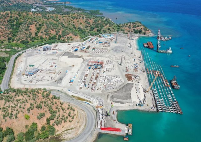 Timor-Leste’s Tibar port opening in May 2022